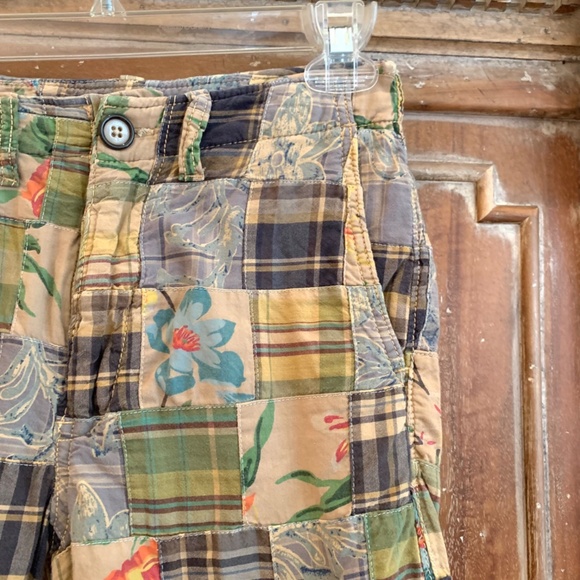 GAP Boys Hawaiian Patchwork Shorts Size 12 Slim - Picture 3 of 5